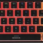 Genesis Thor 660 G2 Gaming Μηχανικό Πληκτρολόγιο 60% με Gateron Red διακόπτες και RGB φωτισμό (Αγγλικό US)