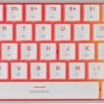 Genesis Thor 660 G2 Gaming Μηχανικό Πληκτρολόγιο 60% με Gateron Red διακόπτες και RGB φωτισμό (Αγγλικό US) Λευκό