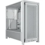 Corsair Frame 4000D Gaming Midi Tower Κουτί Υπολογιστή με Πλαϊνό Παράθυρο Λευκό