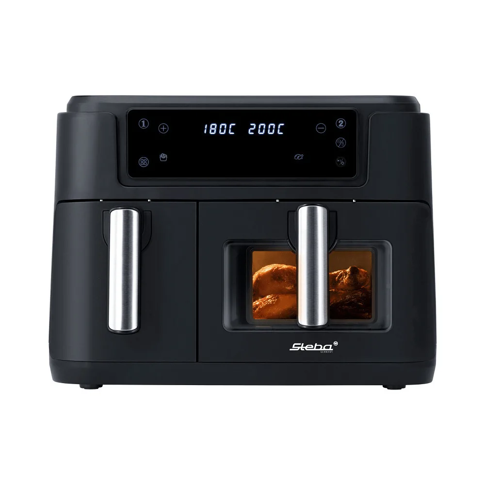 Steba Hf 9500 Duo Air Fryer με Διπλό Αποσπώμενο Κάδο 9.5lt Μαύρο - Image 1