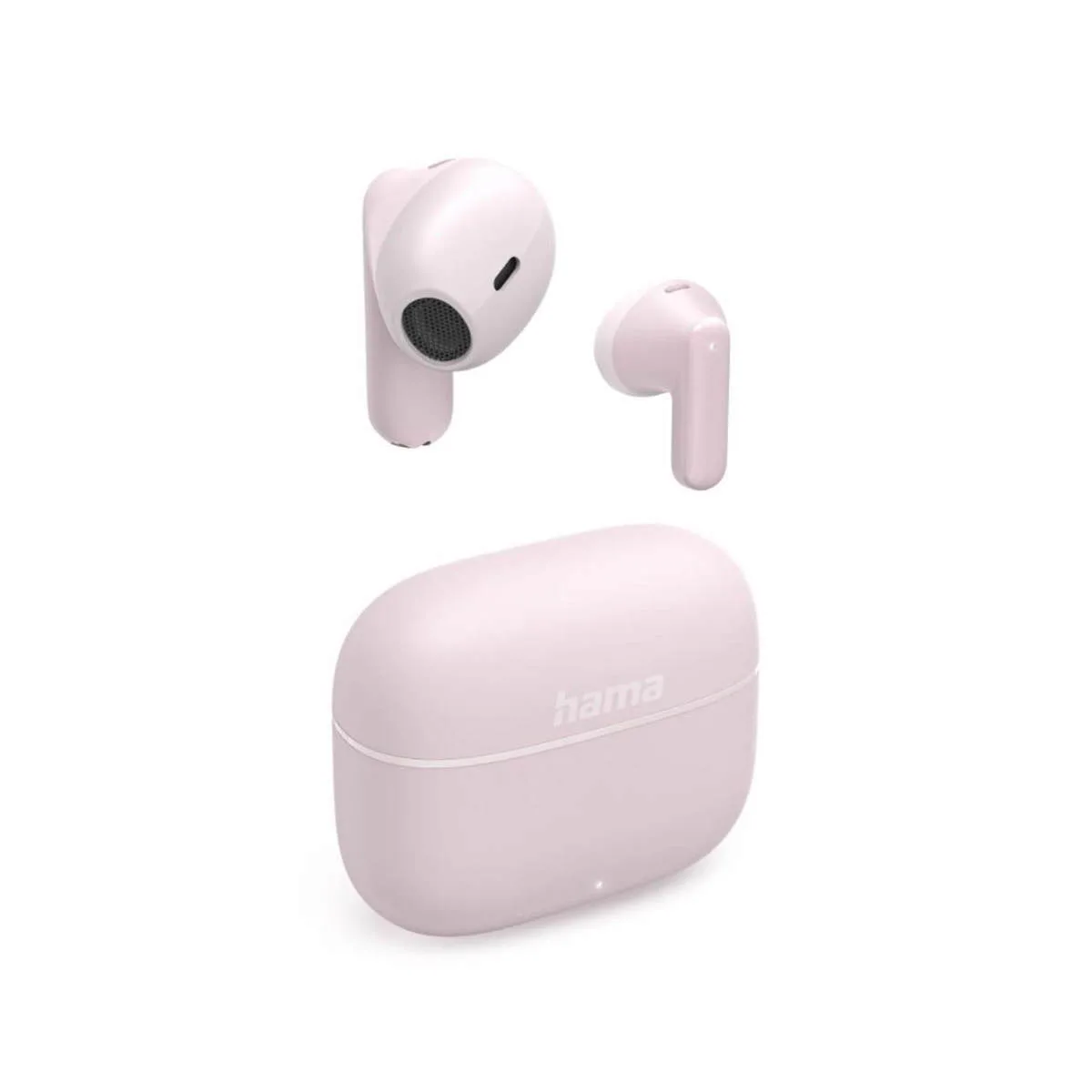 HAMA Freedom Light II Earbud Bluetooth Handsfree Ακουστικά με Θήκη Φόρτισης Ροζ - Image 1