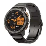 MaxCom FW110 Titan Chronos Titanium Smartwatch με SIM και Παλμογράφο (Μαύρο)