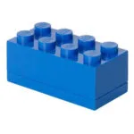 LEGO Lego Mini Box 8 Πλαστικό Παιδικό Δοχείο Φαγητού Μπλε 9.2 x 4.6 x 4.3εκ. 40121731