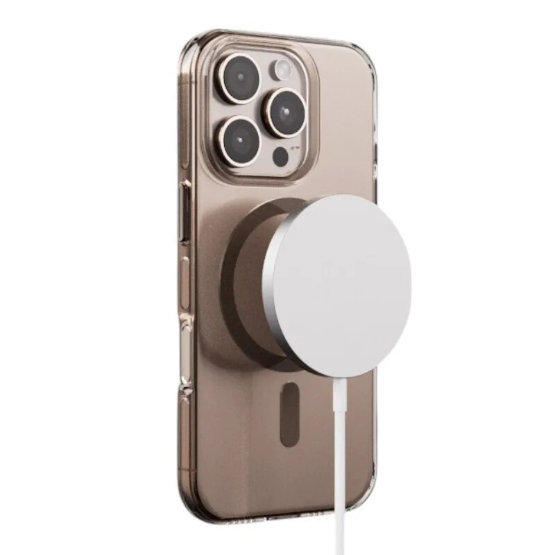 Crong Clear Mag Pro Iphone 16 Pro Magsafe Case Desert - Image 1