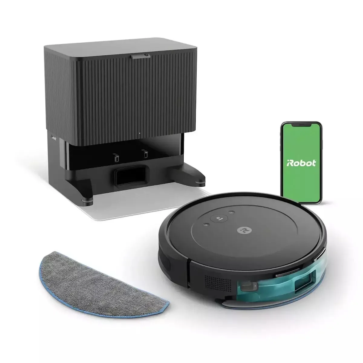 20250225132532_irobot_roomba_combo_essential_2_skoupa_rompot_gia_skoupisma_sfougarisma_me_wi_fi_mayri iRobot Roomba Combo Essential 2 Σκούπα Ρομπότ για Σκούπισμα & Σφουγγάρισμα με Wi-Fi Μαύρη - Image 1