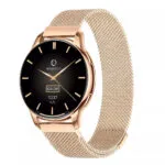 MaxCom EcoWatch 3 Stainless Steel 48mm με Παλμογράφο (Χρυσό)