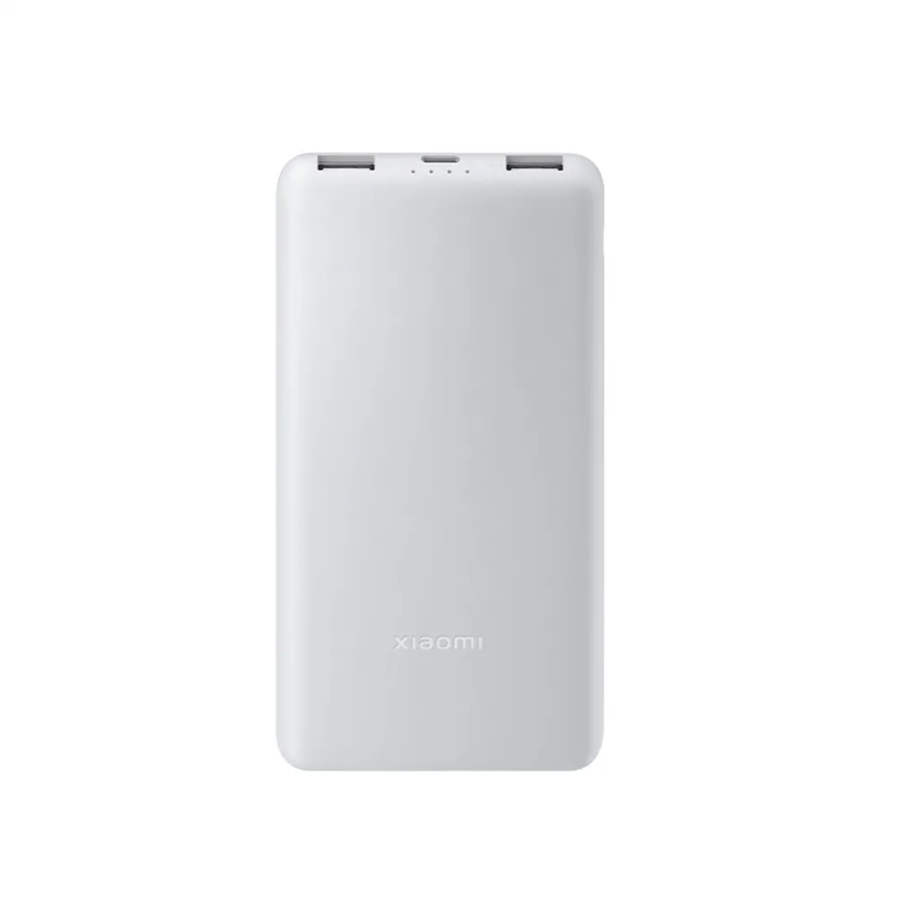 Xiaomi Lite Power Bank 10000mAh 22.5W με 2 Θύρες USB-A και Θύρα USB-C Λευκό - Image 1