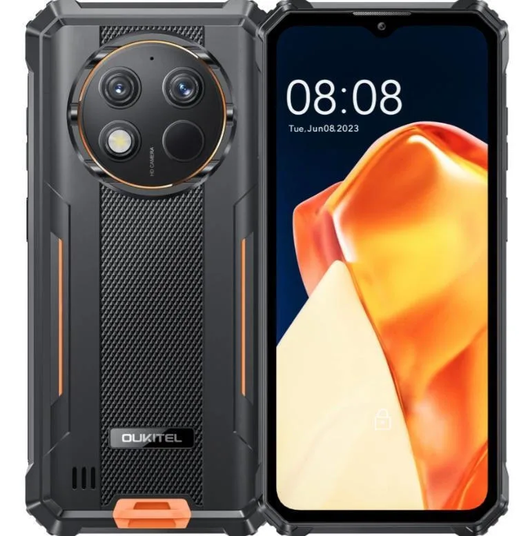 Oukitel G1 Dual SIM (6/256GB) Ανθεκτικό Smartphone Black/Orange - Image 1
