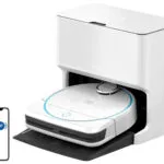 Hobot Legee D8 LuLu Σκούπα Ρομπότ για Σκούπισμα & Σφουγγάρισμα με Wi-Fi Λευκή