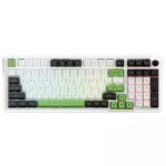 Redragon K686WBG-RGB-MAX Ασύρματο Gaming Μηχανικό Πληκτρολόγιο με RGB φωτισμό (Αγγλικό US) Πράσινο