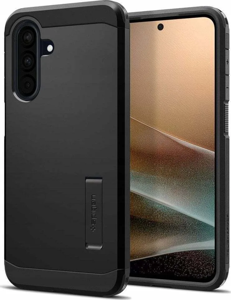 Spigen Tough Armor Back Cover Πλαστικό / Σιλικόνης 0.3mm Μαύρο (Samsung Galaxy A36 5G) ACS09166 - Image 1