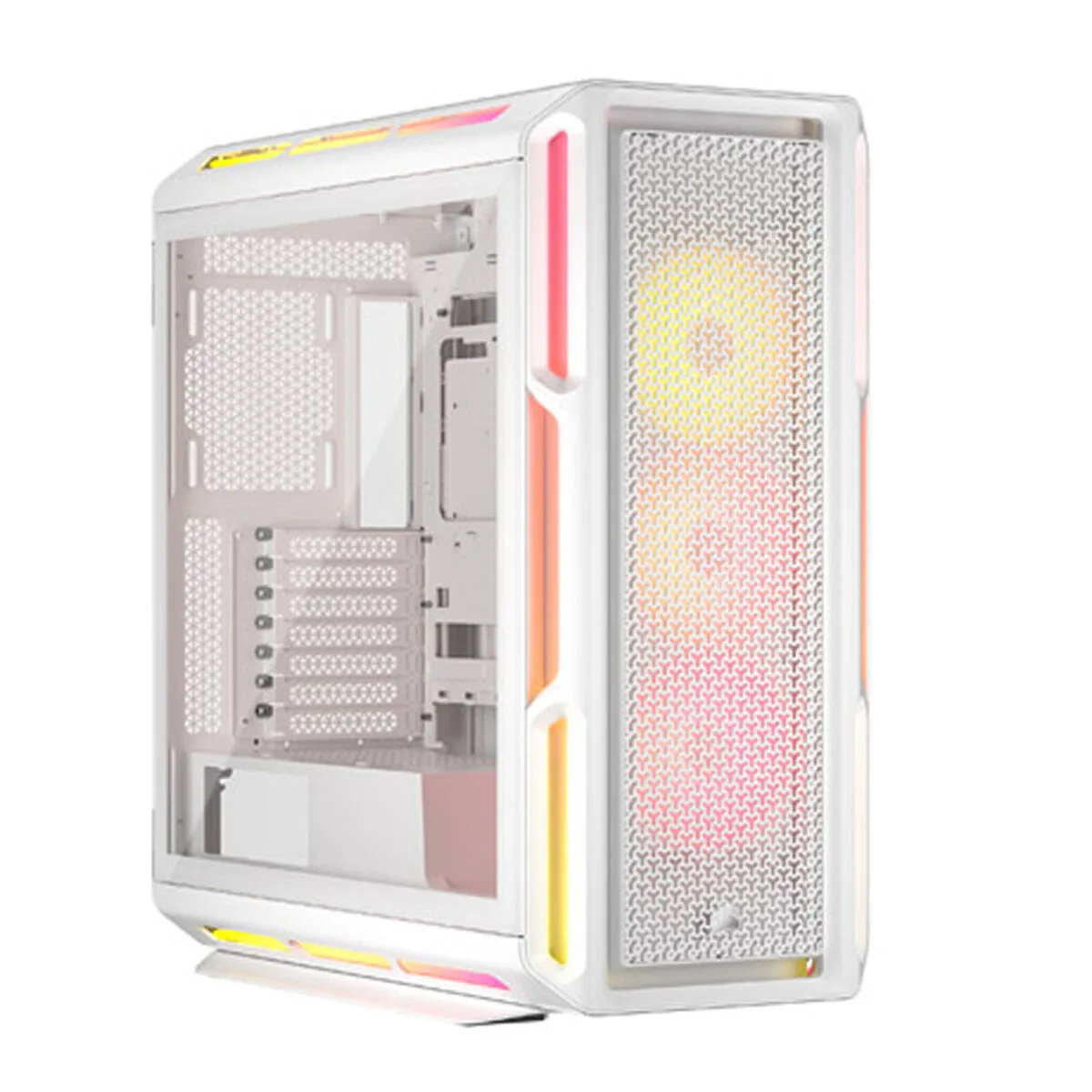 Corsair ICUE LINK 5000T LX RGB Gaming Midi Tower Κουτί Υπολογιστή με Πλαϊνό Παράθυρο Λευκό - Image 1
