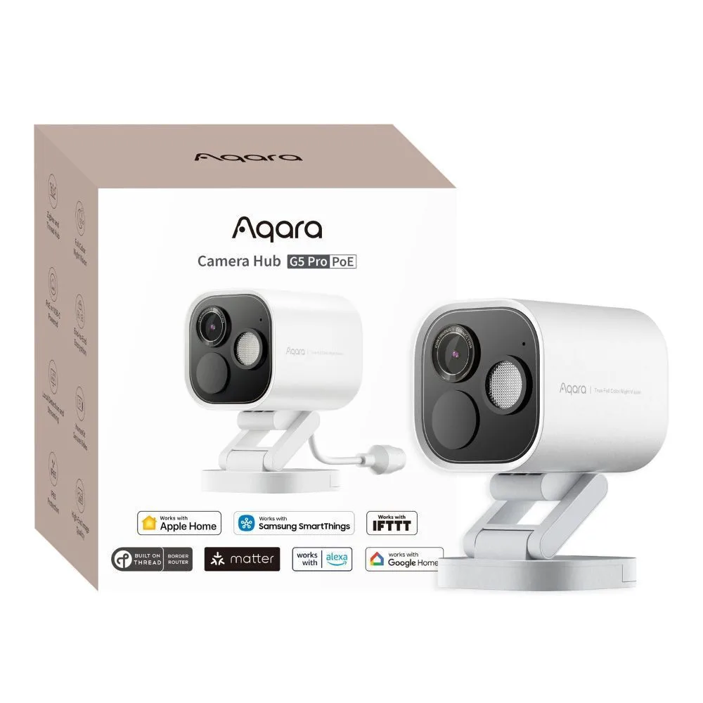 Aqara HUBG5PRO-W-POE IP Κάμερα Παρακολούθησης Full HD+ 4MP Αδιάβροχη με Φακό 4.2mm - Image 1