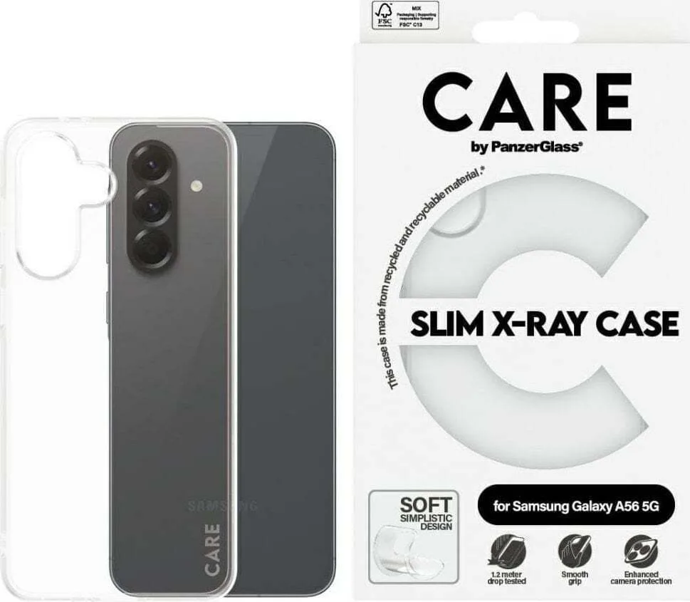 PanzerGlass Fashion X-ray Back Cover Πλαστικό 1.2mm Διάφανο (Samsung Galaxy A56 5G, PanzerGlass) CRRFAXRG38380 - Image 1