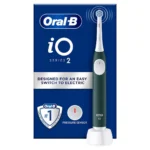 Oral-B iO Series 2 Ηλεκτρική Οδοντόβουρτσα με Αισθητήρα Πίεσης Πράσινη