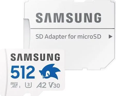 Samsung Pro Plus microSDXC 512GB Class 10 U3 V30 A2 UHS-I με αντάπτορα - Image 1