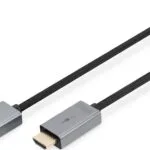 Digitus Cable DisplayPort male - HDMI male 3m Μαύρο (DB-340202-030-S)