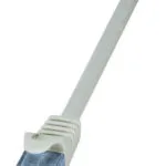 LogiLink U/UTP Cat.6a Καλώδιο Δικτύου Ethernet 5m Γκρι 1τμχ CP3072U