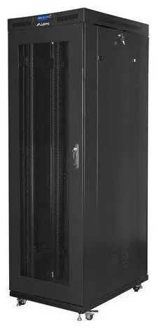 Rack Rack Installation Cabinet 19" 42u 800x1200 Black Perforated Doors Lcd Lanberg Flat Pack - Image 1