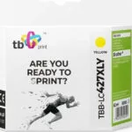 TB Print Συμβατό Μελάνι Εκτυπωτή InkJet Brother LC427XLY Κίτρινο 1τμχ TBB-LC427XLY
