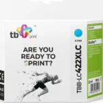 TB Print Συμβατό Μελάνι Εκτυπωτή InkJet Brother LC422XLC Κυανό 1τμχ TBB-LC422XLC