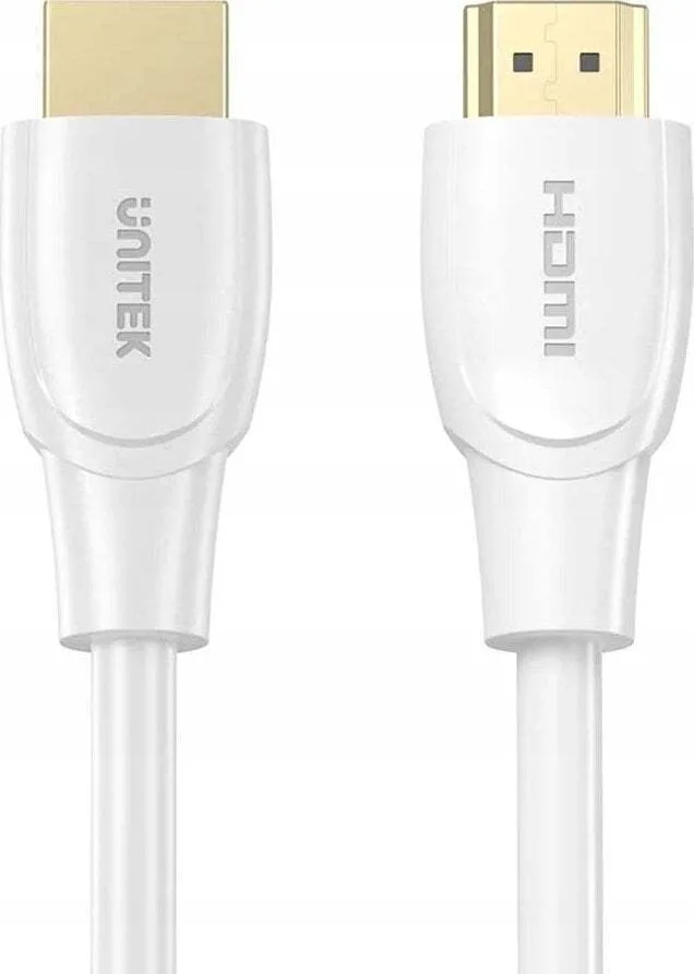Unitek HDMI 2.0 Cable HDMI male - HDMI male 2m Λευκό - Image 1