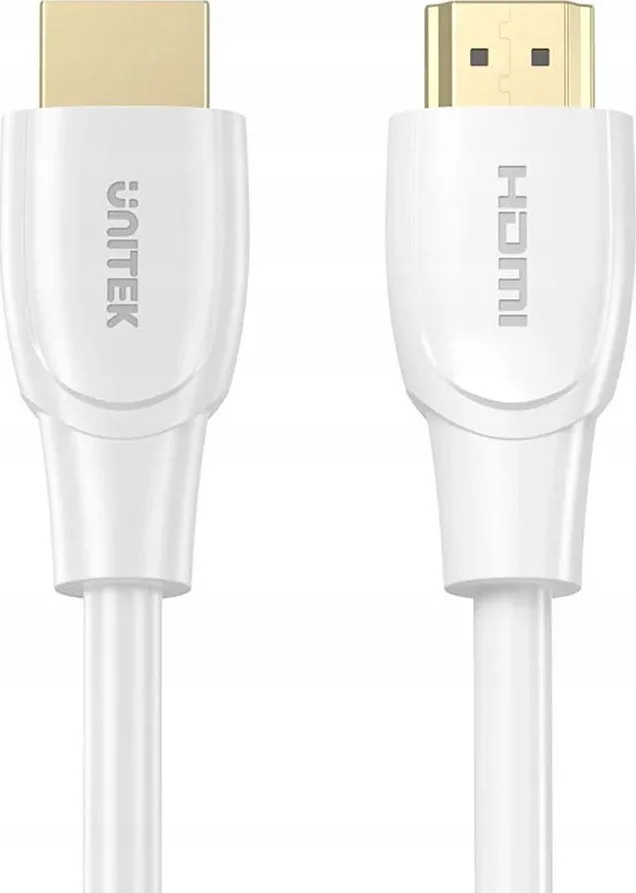 Unitek HDMI 2.0 Cable HDMI male - HDMI male 3m Λευκό (C11090AWH03-3M) - Image 1