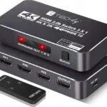 Techly 367171 3-port Hdmi Switch 2.0b 4k*60hz 3x1 Ir Remote
