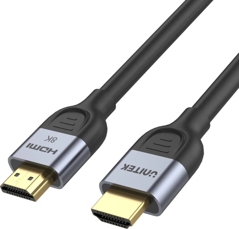 Unitek HDMI 2.1 Cable HDMI male - HDMI male 5m Μαύρο C11086GY01-5M - Image 1