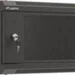Lanberg Επιτοίχια Καμπίνα Rack 4U Μαύρο