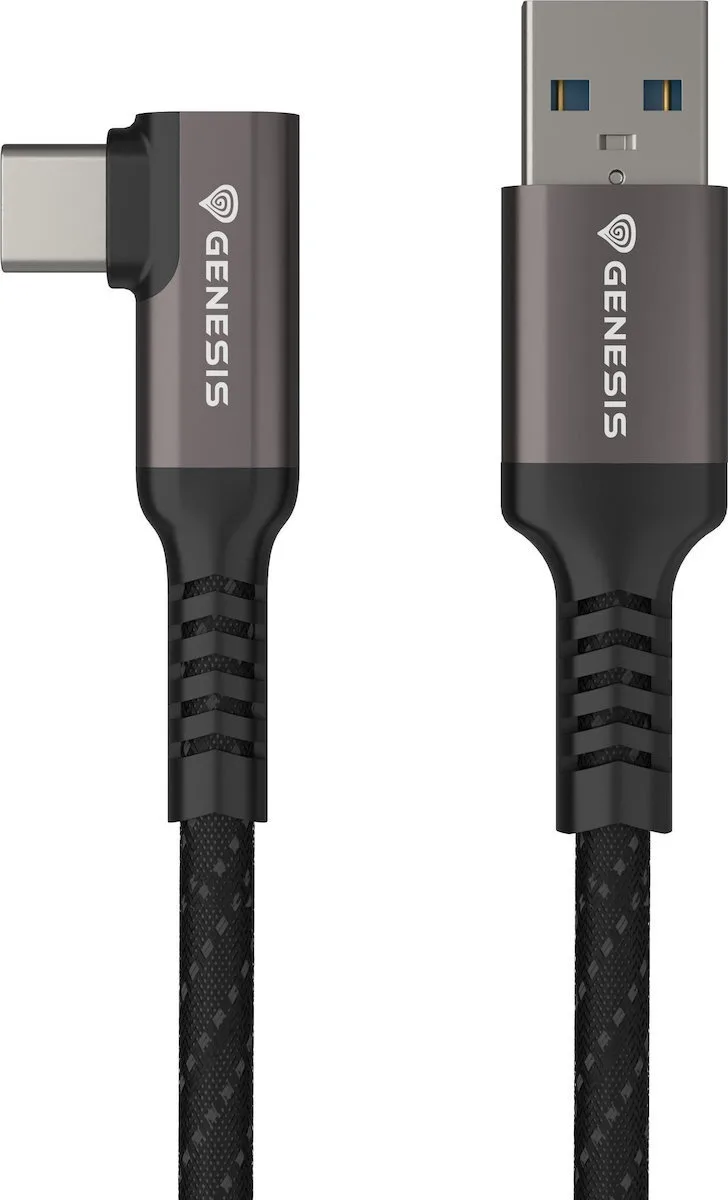 Genesis USB 2.0 Cable USB-C male - USB-A 15W Μαύρο 5m NVC-2221 - Image 1