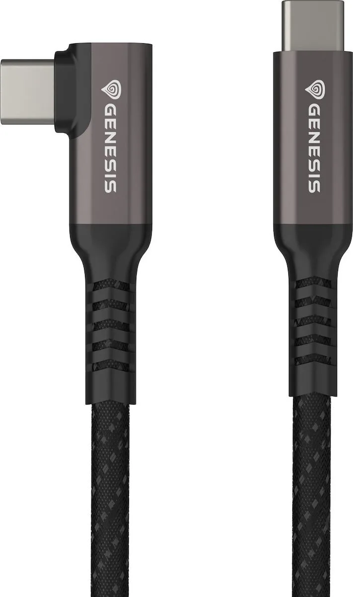 Genesis USB 2.0 Cable USB-C male - USB-C 60W Μαύρο 5m NVC-2219 - Image 1