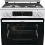 Gorenje GKS6C71WA Κουζίνα 71lt με Εστίες Φυσικού Αερίου Π67.6εκ. Λευκή