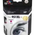 TB Print Συμβατό Μελάνι Εκτυπωτή InkJet HP 951XLMR 1650 Σελίδων 28ml Ματζέντα 1τμχ TBH-951XLMR