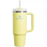 Stanley Quencher H2.0 FlowState Handled Tumbler Θερμός Ανοξείδωτο BPA Free 890ml Pomelo με Καλαμάκι και Λαβή 10-10827-952
