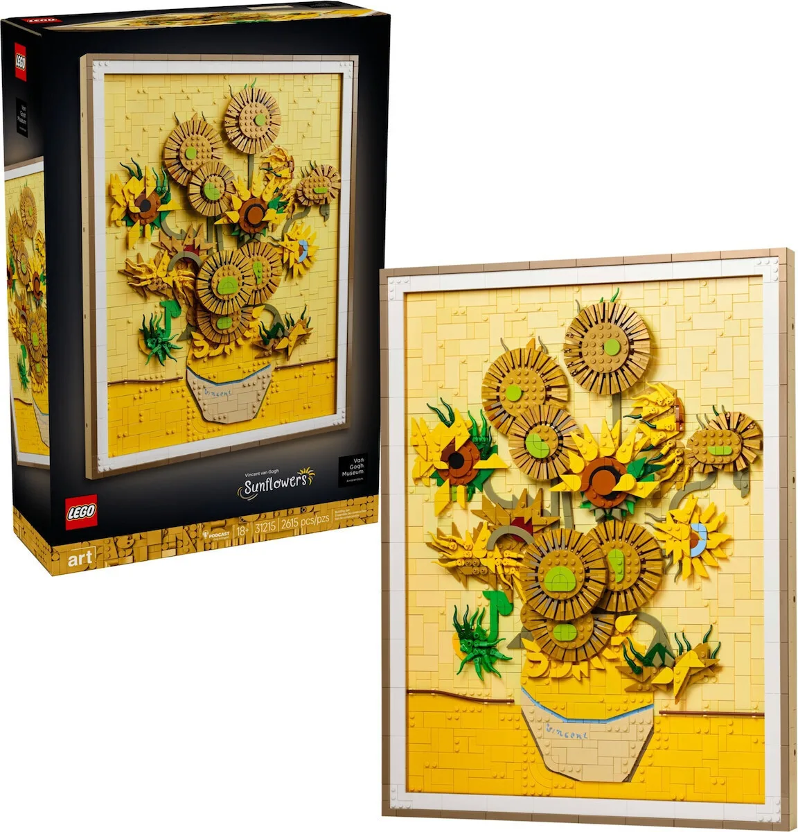 LEGO Art Vincent Van Gogh - Sunflowers για 18+ Ετών 2615τμχ 31215 - Image 1