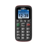 MaxCom MM428L Dual SIM Κινητό με Μεγάλα Κουμπιά Μαύρο