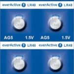 everActive Αλκαλικές Μπαταρίες Ρολογιών LR48 10τμχ
