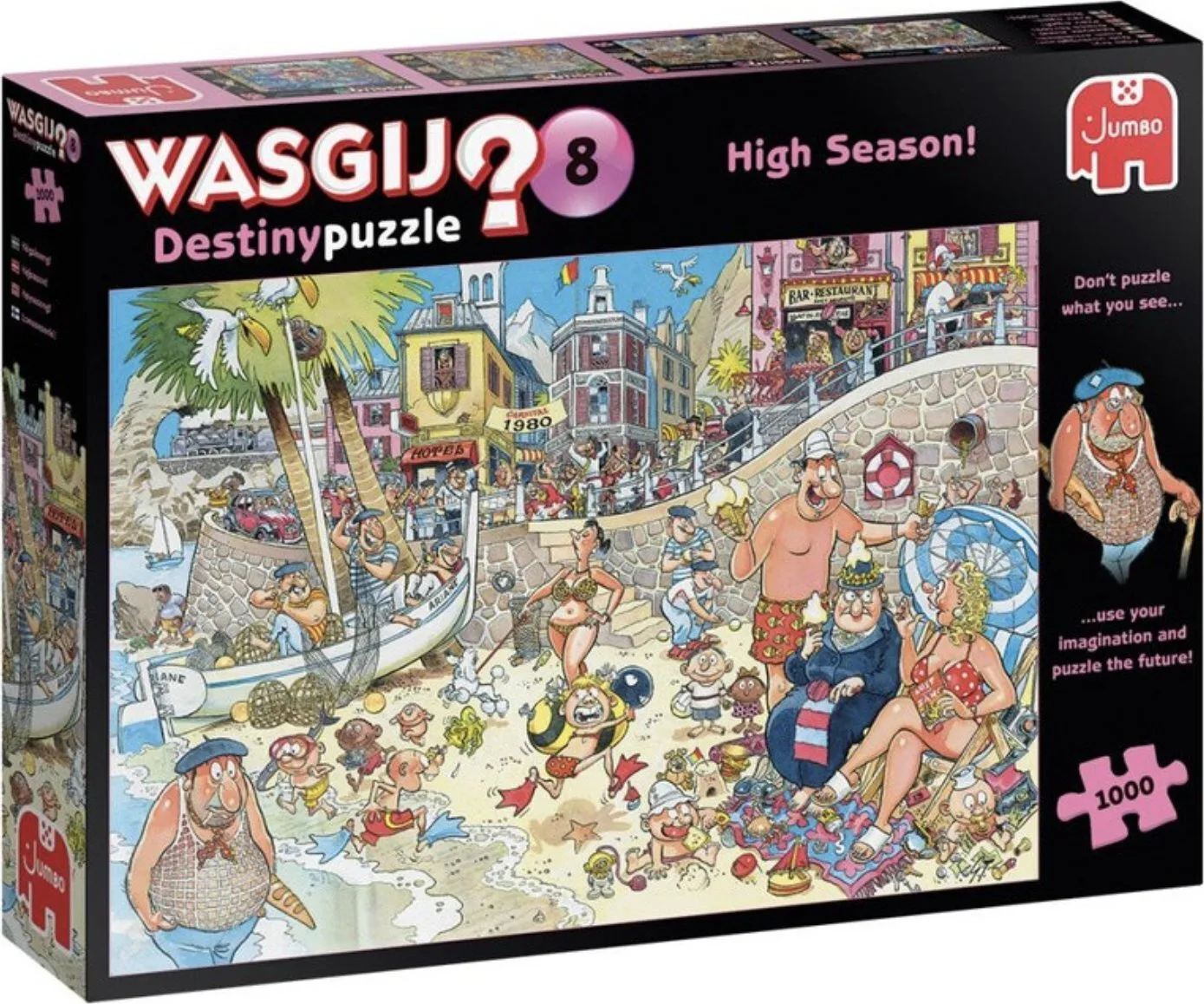 20250321162336_jumbo_jumbo_wasgij_destiny_8_hochsaison_1000_kommatia_pazl_81930 Jumbo Jumbo Wasgij Destiny 8 Hochsaison 1000 Κομμάτια Παζλ 81930 - Image 1
