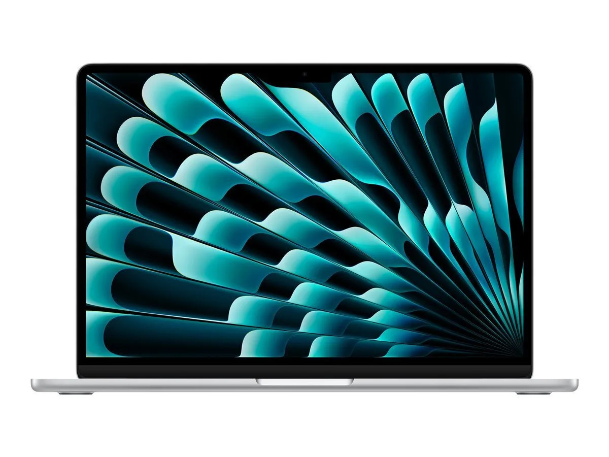 20250324160444_apple_macbook_air_13_6_retina_display_m4_10_core_16gb_512gb_ssd_silver_international_english_keyboard Apple MacBook Air 13.6" IPS Retina Display (M4-10‑core/16GB/512GB SSD/10-Core GPU) Silver (International English Keyboard) - Image 1