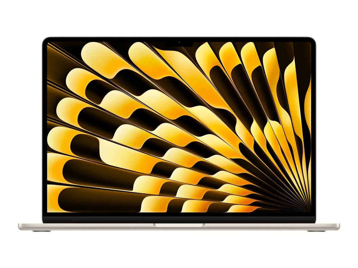Apple MacBook Air 15.3" IPS Retina Display (M4-10‑core/16GB/512GB SSD/10-Core GPU) Starlight (International English Keyboard) - Image 1