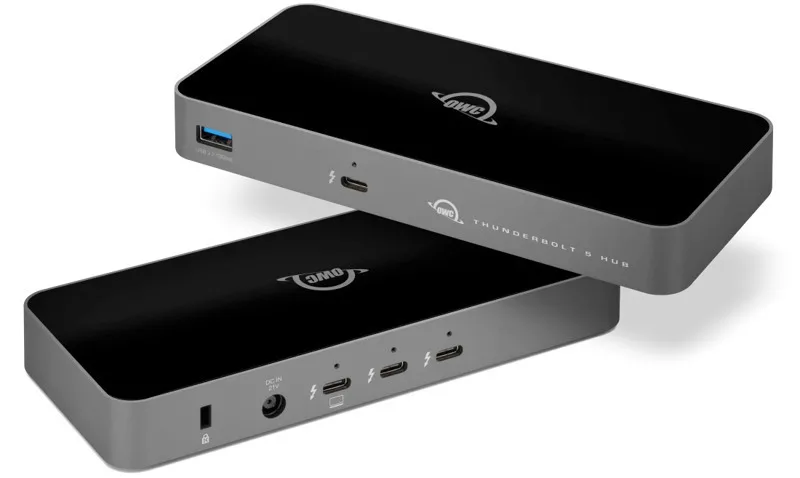 20250326114016_owc_thunderbolt_5_docking_station_me_pd_owctb5hub5pf OWC Thunderbolt 5 Docking Station με PD Μαύρο (OWCTB5HUB5PF) - Image 1