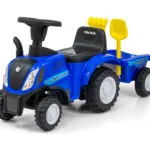 Παιδικό Τρακτέρ New Holland T7 Ηλεκτροκίνητο με Καρότσα Μπλε για 1+ Ετών FGEP1687