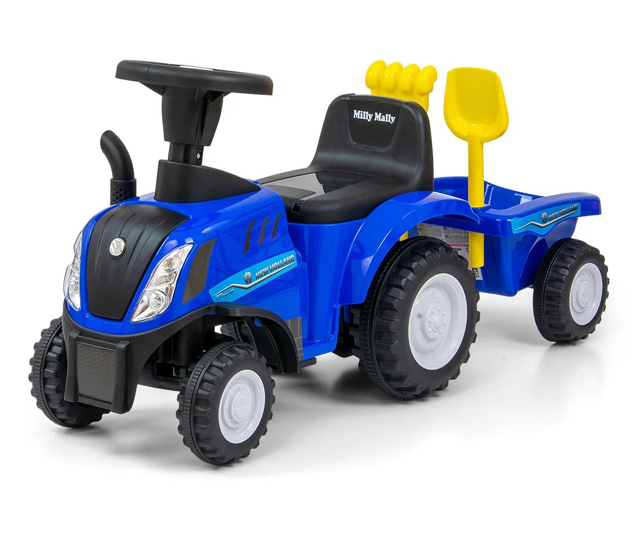 20250326145245_paidiko_trakter_ilektrokinito_me_karotsa_mple_fgep1687 Παιδικό Τρακτέρ New Holland T7 Ηλεκτροκίνητο με Καρότσα Μπλε για 1+ Ετών FGEP1687 - Image 1