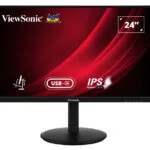 Viewsonic VG2409-MHDU-2 IPS Monitor 24" FHD 1920x1080 με Χρόνο Απόκρισης 4ms GTG