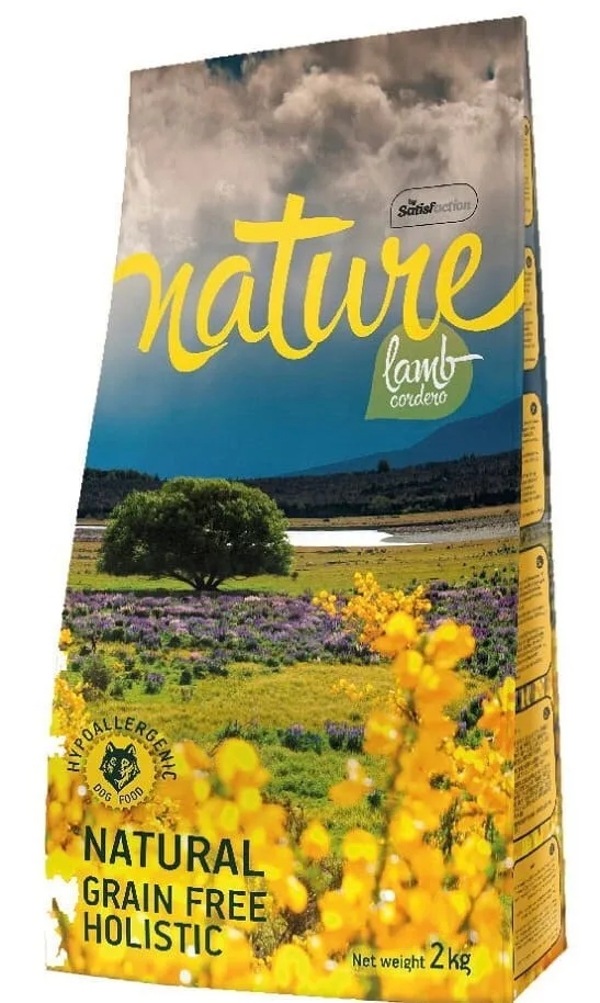Nature 2kg Ξηρά Τροφή χωρίς Σιτηρά για Ενήλικους Σκύλους με Αρνί - Image 1