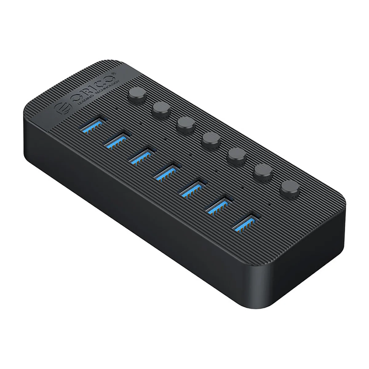 20250327140531_orico_usb_3_0_hub_7_thyron_me_syndesi_usb_a_thyra_fortisis_ct2u3_7ab Orico USB 3.0 Hub 7 Θυρών με σύνδεση USB-A & Θύρα Φόρτισης (CT2U3-7AB) - Image 1