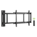 Techly 368697 Βάση Τηλεόρασης Οροφής έως 75" Ασημί