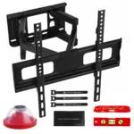 Βάση Τηλεόρασης Maclean Max Vesa 400x400 32-75" 50kg Ρύθμιση Γωνίας Κάθετα Οριζόντια Προφίλ 80-380mm Μαύρο Mc-788