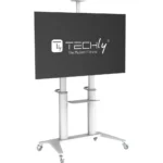 Techly ICA-TR49W Βάση Τηλεόρασης Δαπέδου έως 120" και 140kg